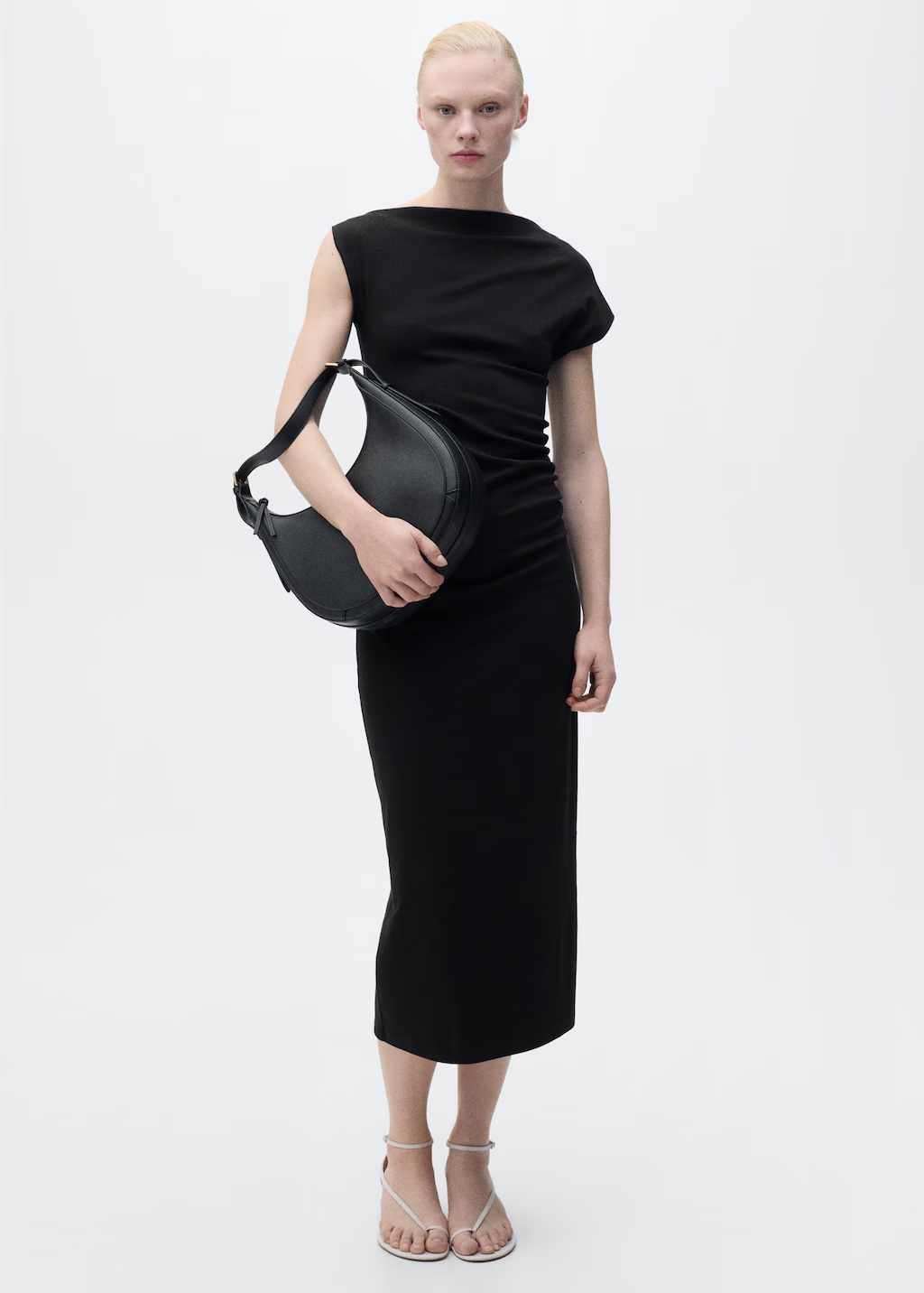 Draped midi-dress 3 Draped midi-dress