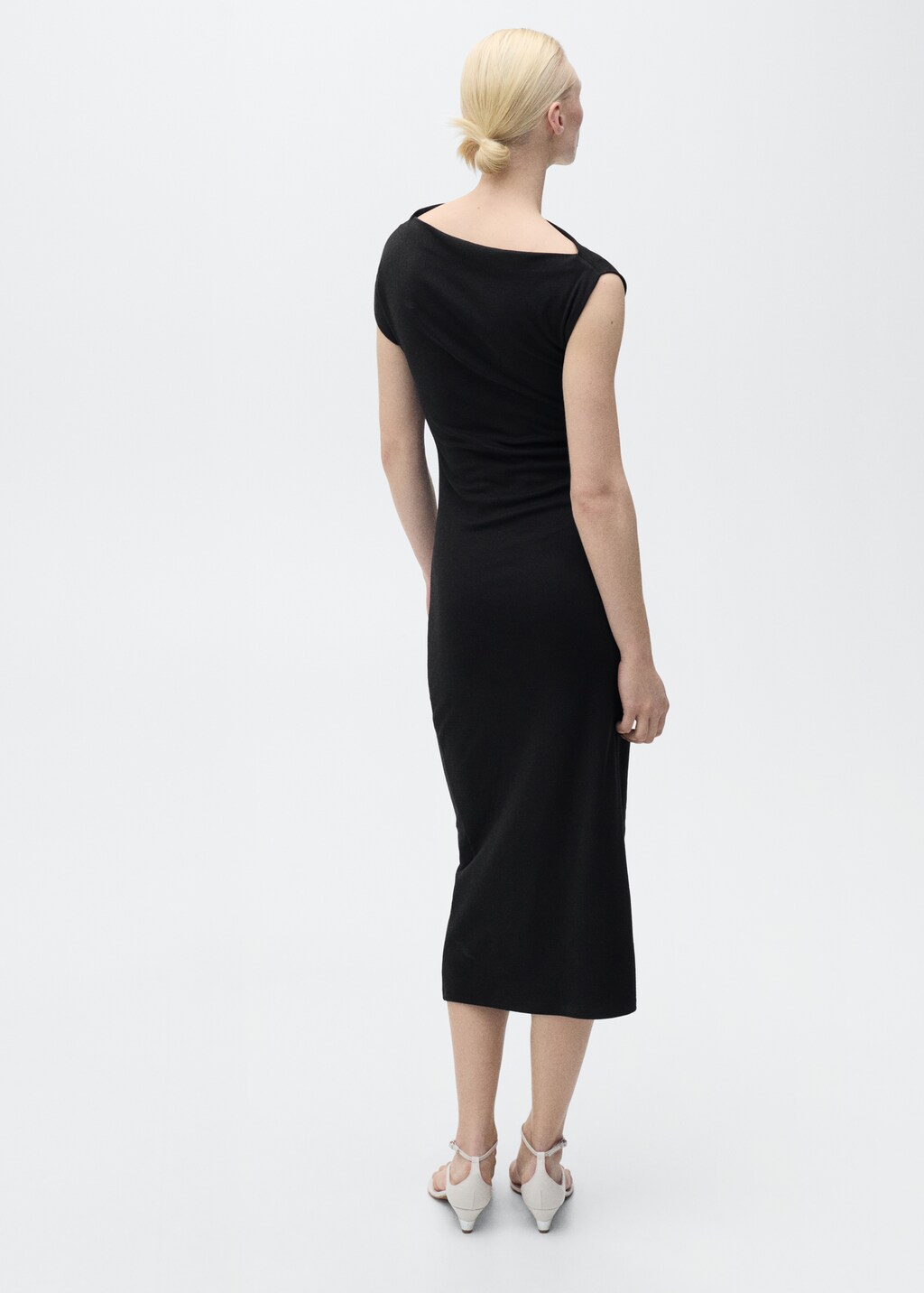 Draped midi-dress 4 Draped midi-dress