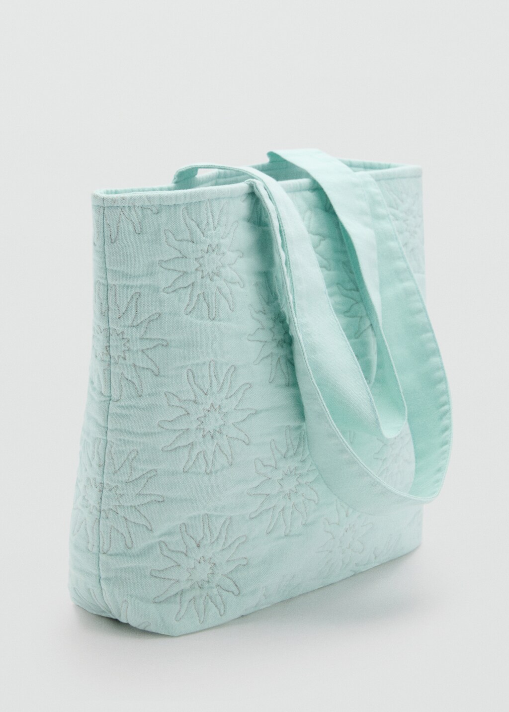 Embroidered tote bag