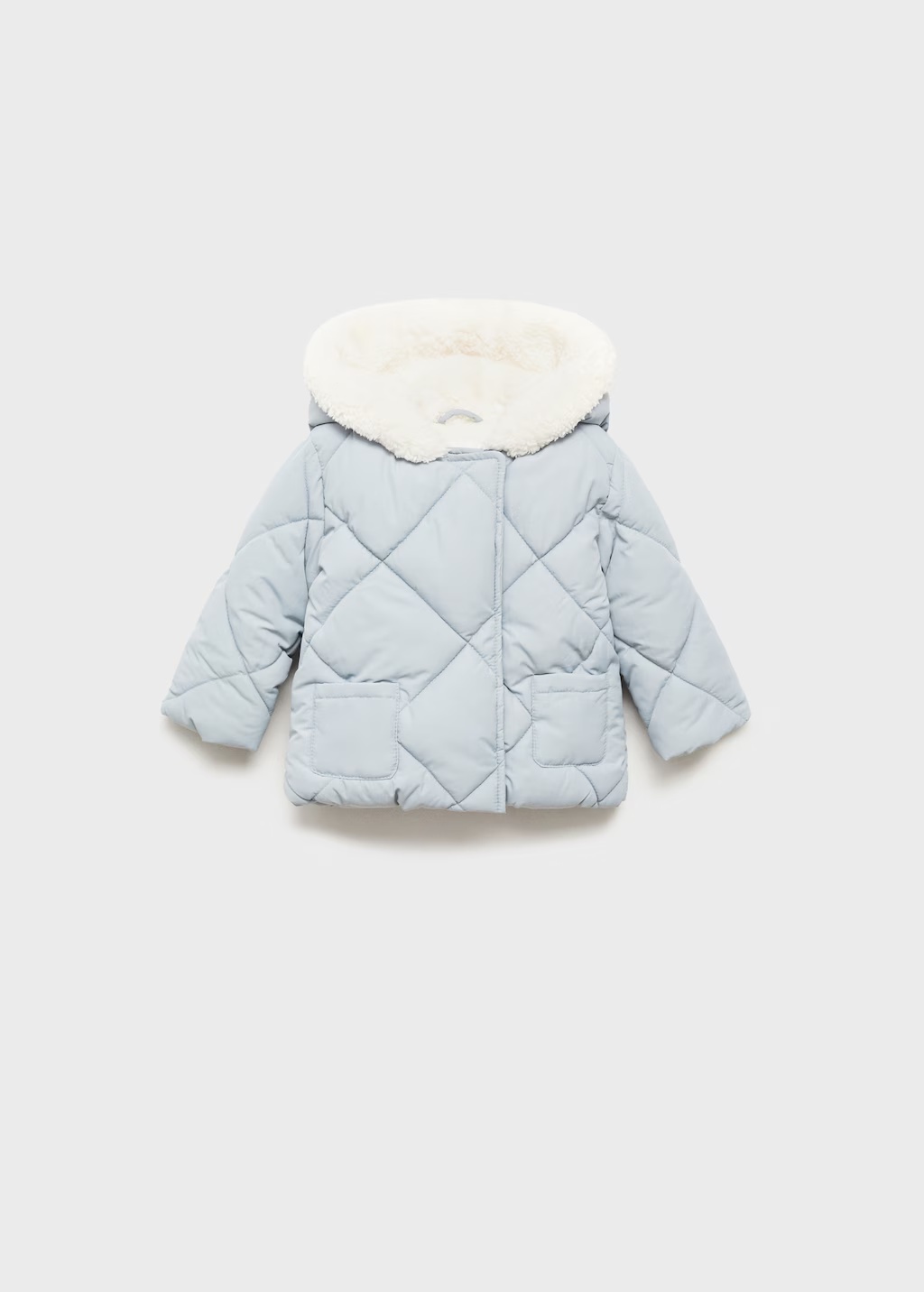 Hears hood quilted coat