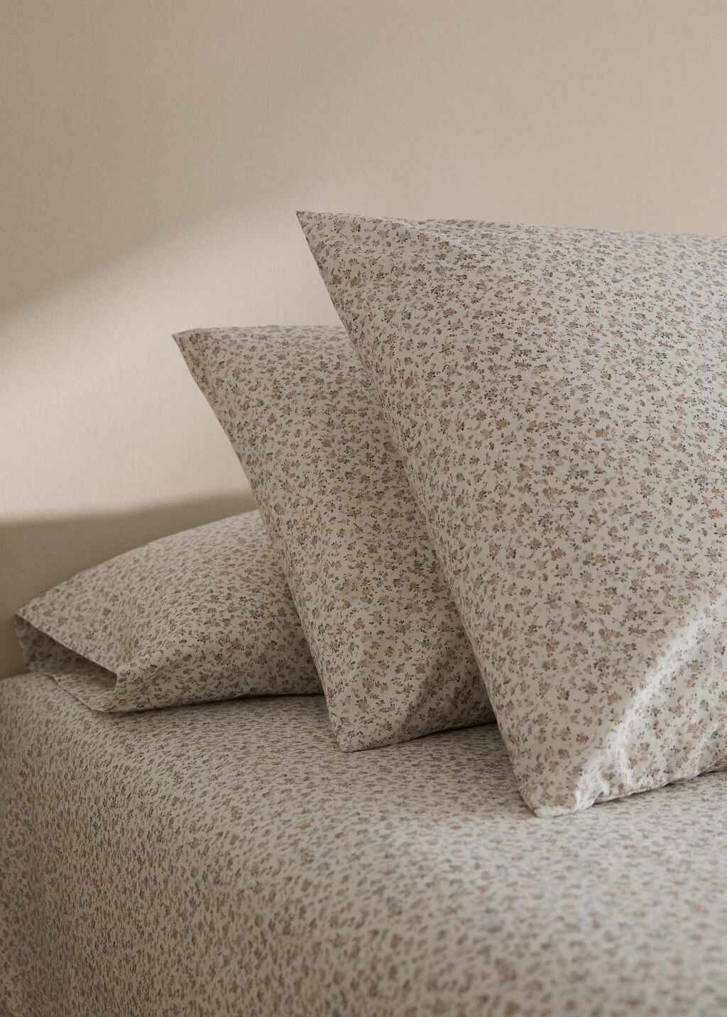 Cotton percale printed children's pillowcase 30x50 cm