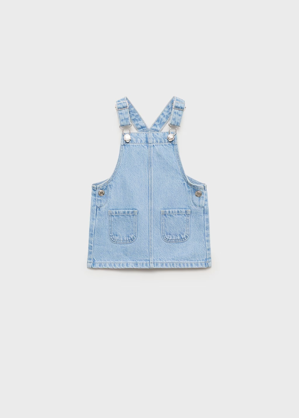 Short denim pinafore 6 Short denim pinafore