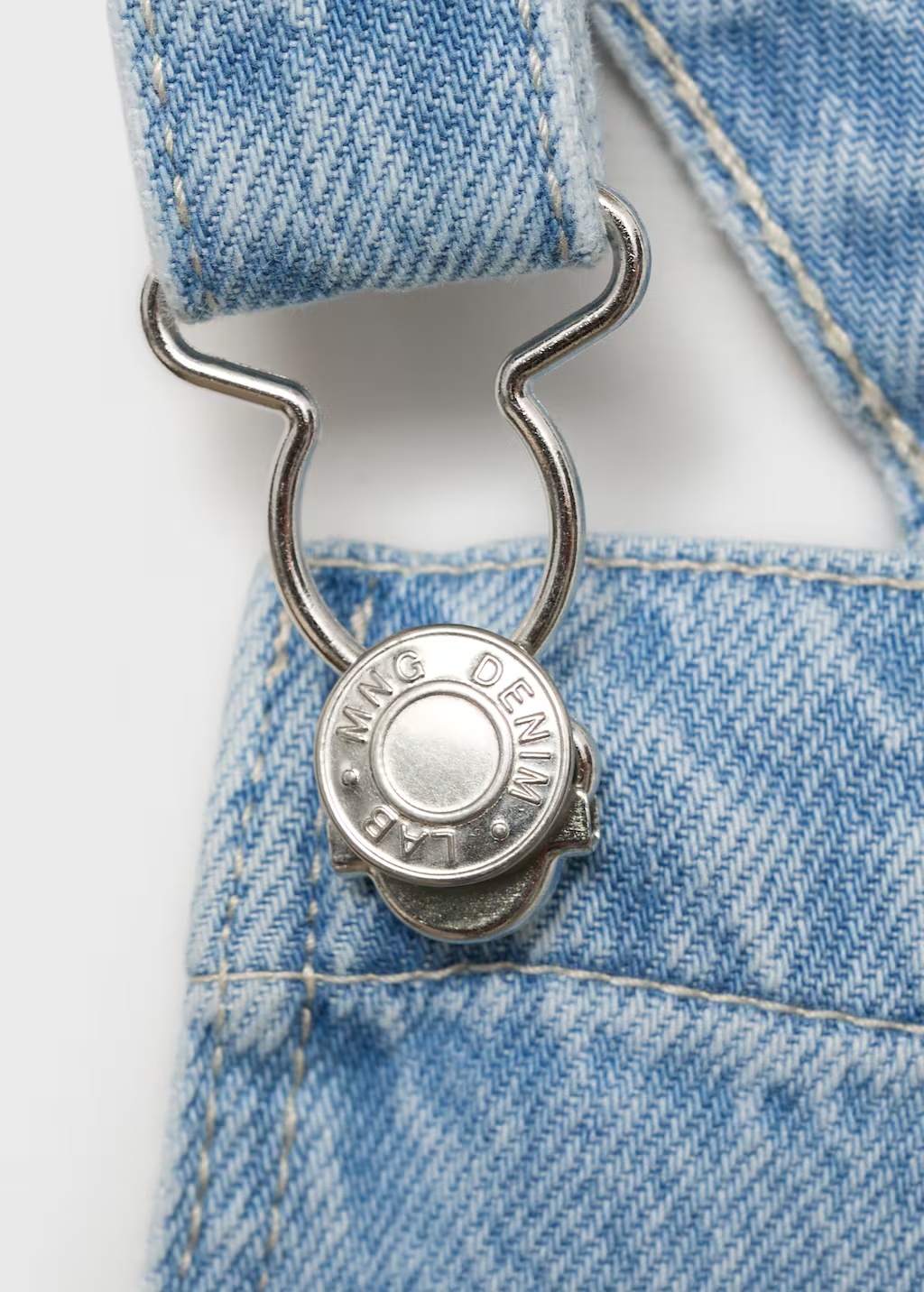 Short denim pinafore 7 Short denim pinafore