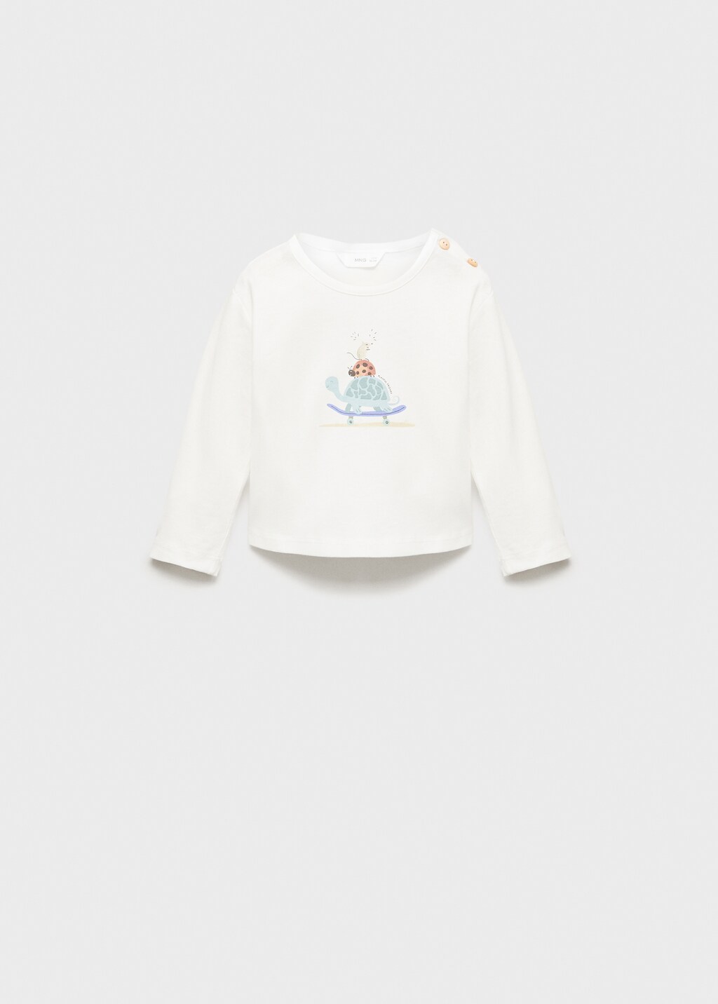 Cotton printed T-shirt