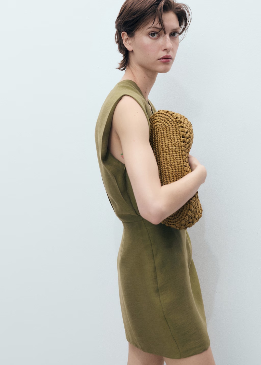 Lyocell wrap dress