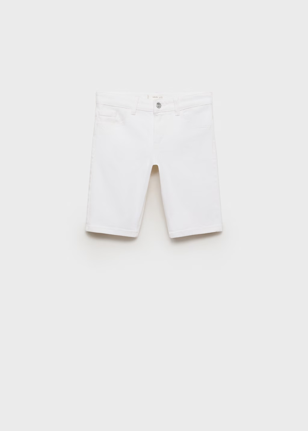 Denim Bermuda shorts