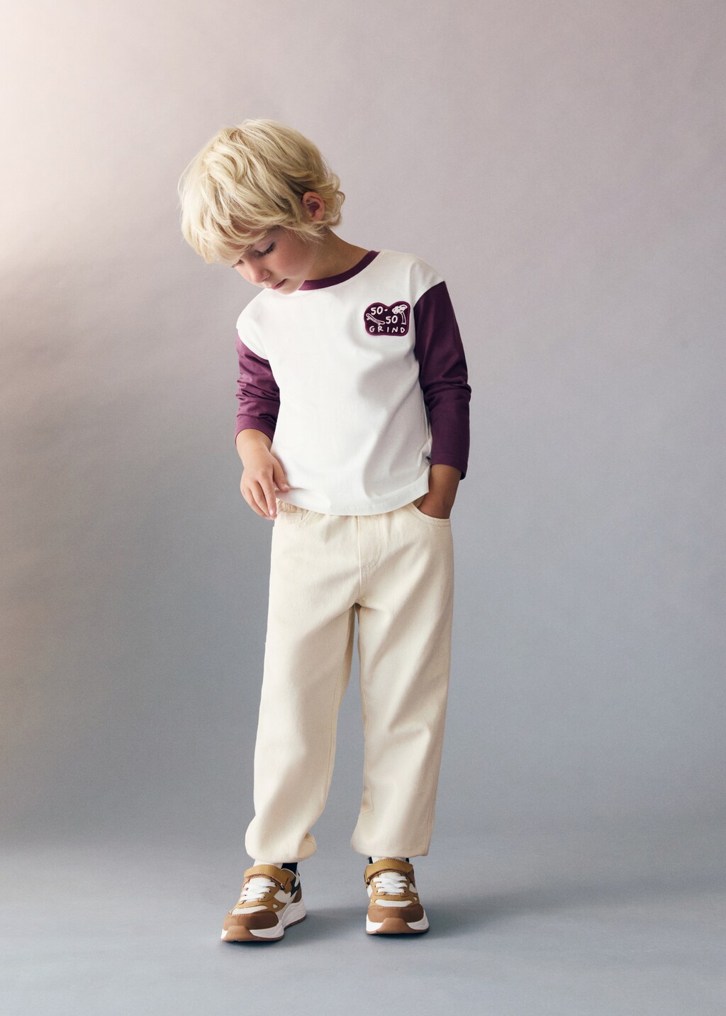Embroidered logo T-shirt