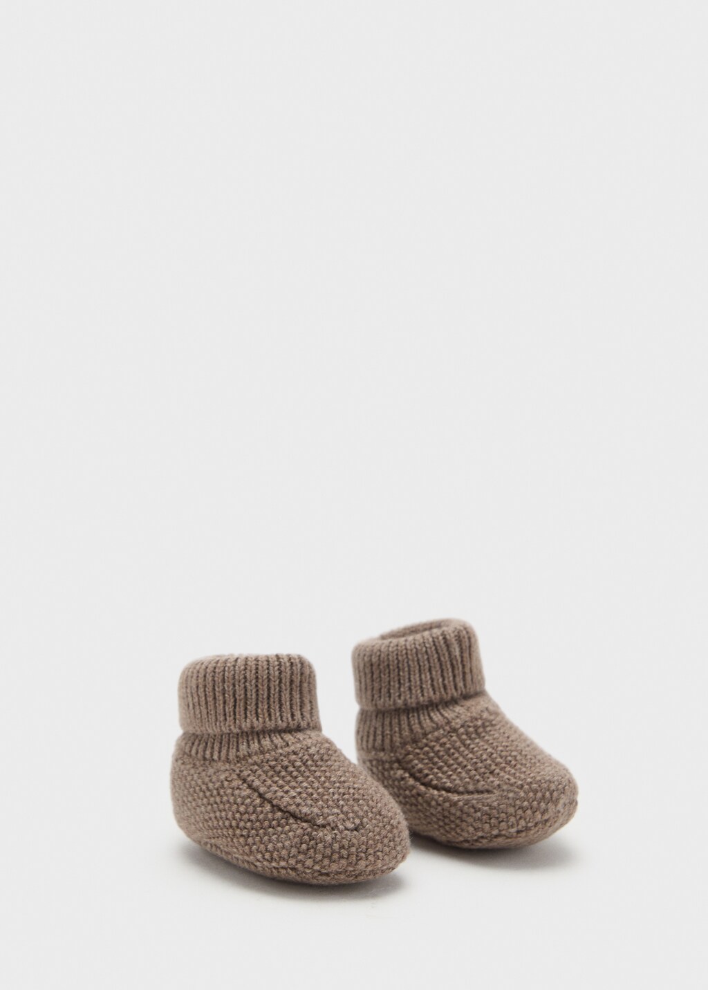 Knit bootees