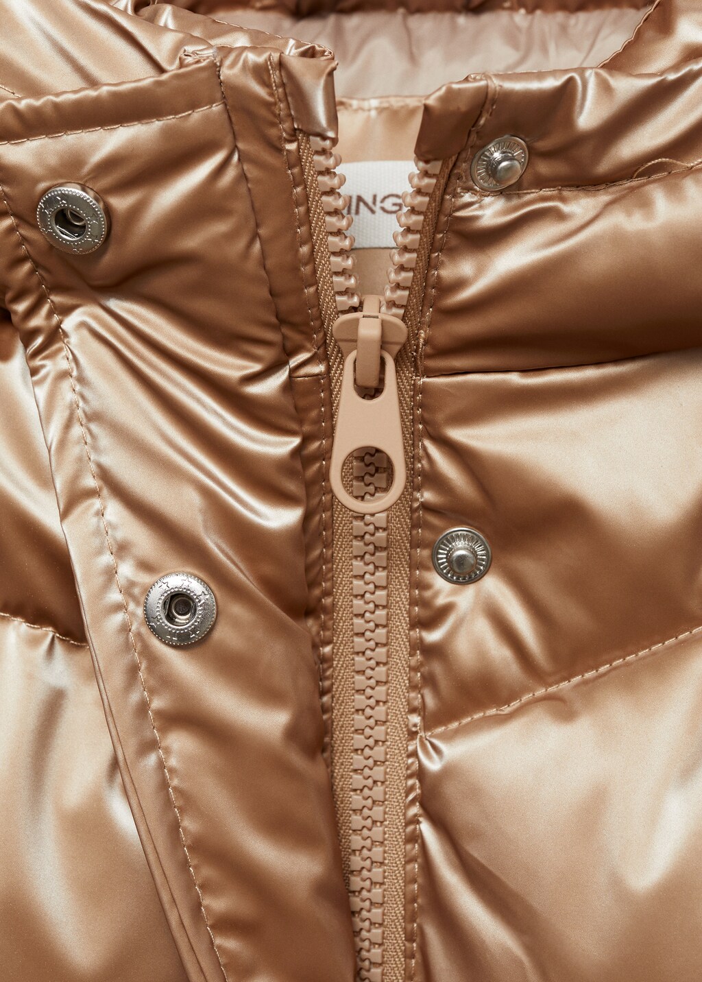 Metallic puffer jacket 6 Metallic puffer jacket