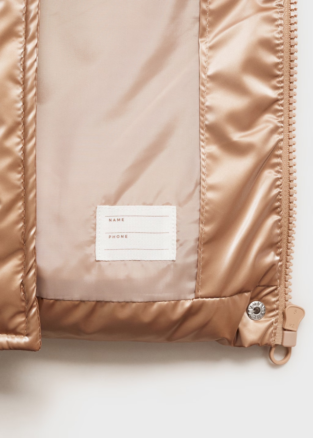 Metallic puffer jacket 8 Metallic puffer jacket