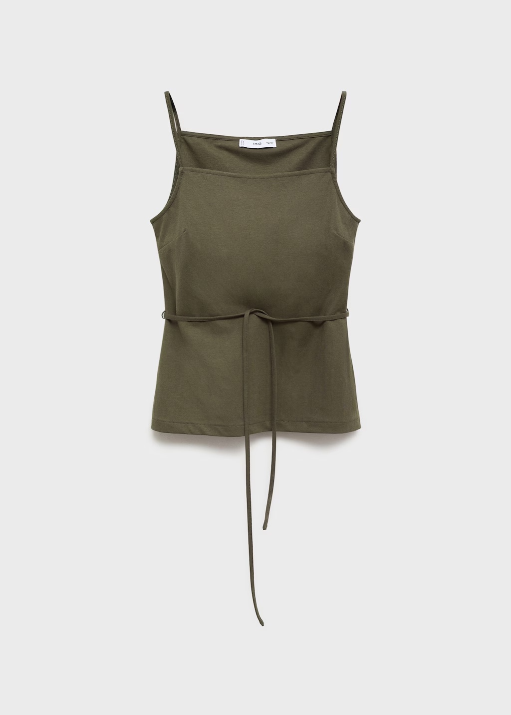Cotton top with waist tie 8 Cotton top with waist tie