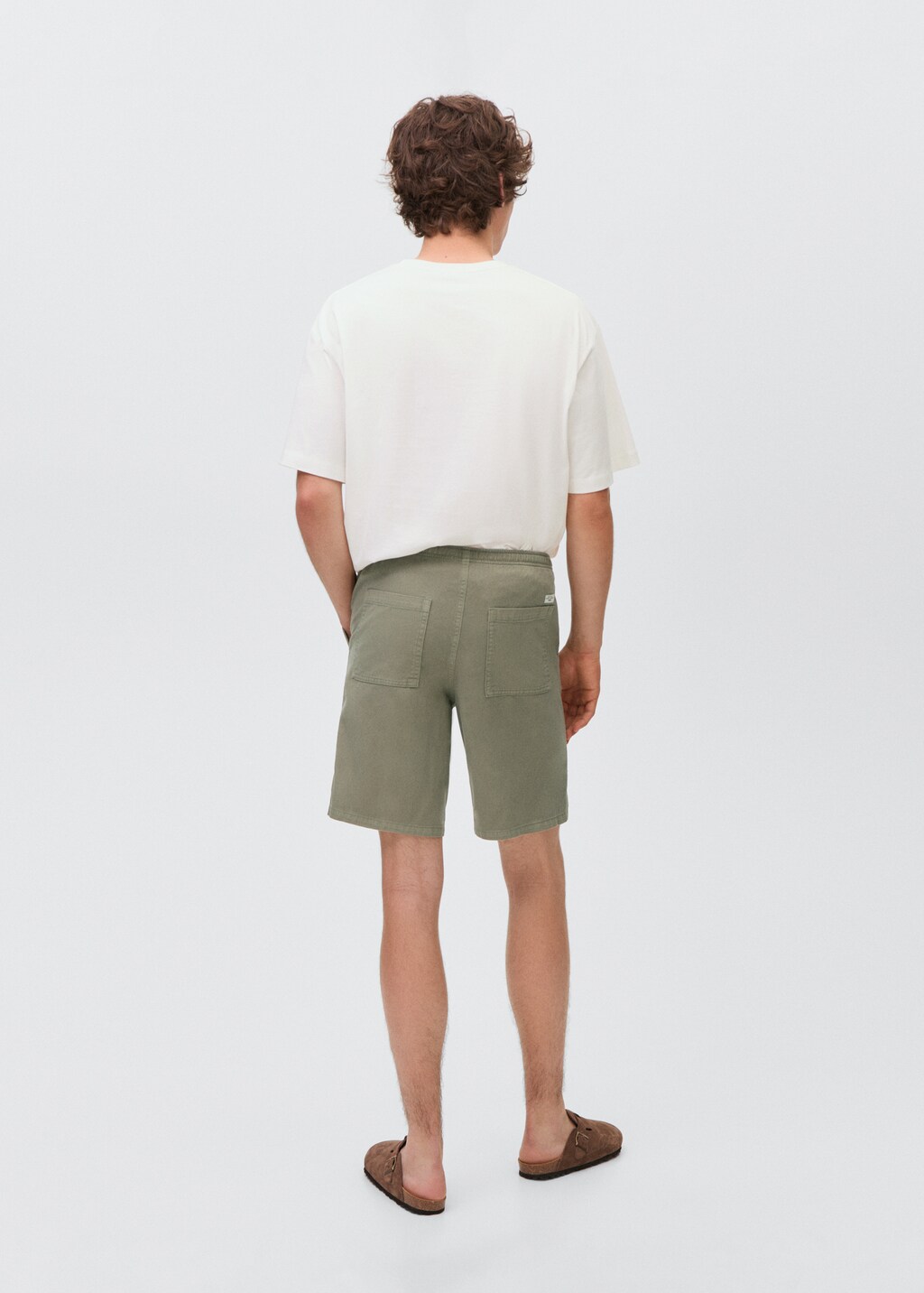 Cotton shorts with drawstring 4 Cotton shorts with drawstring