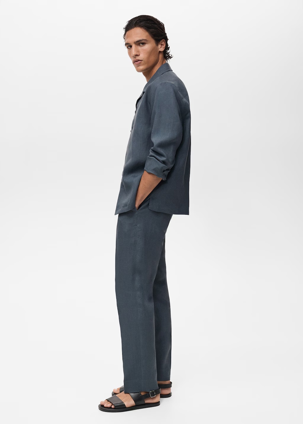 100% linen bowling-collar shirt 6 100% linen bowling-collar shirt