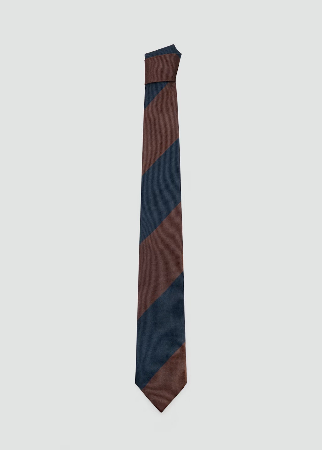 Striped silk tie