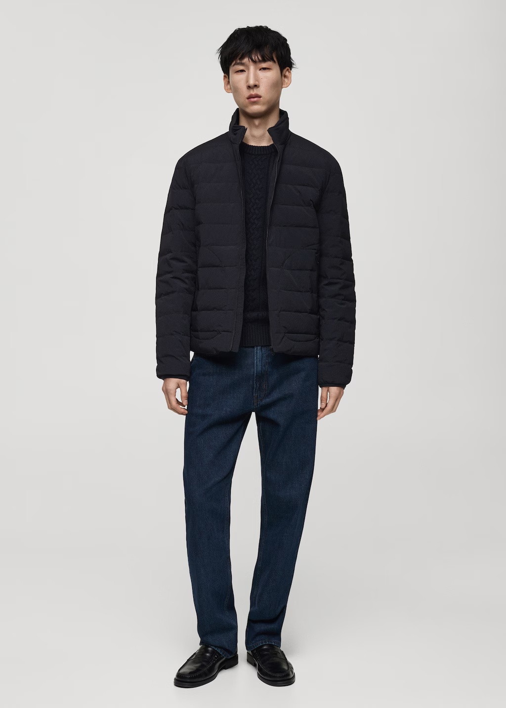 Quilted jacket with down and feather filling 3 Quilted jacket with down and feather filling