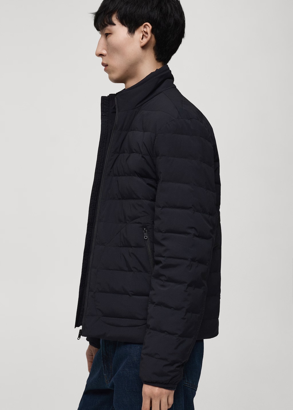 Quilted jacket with down and feather filling 6 Quilted jacket with down and feather filling