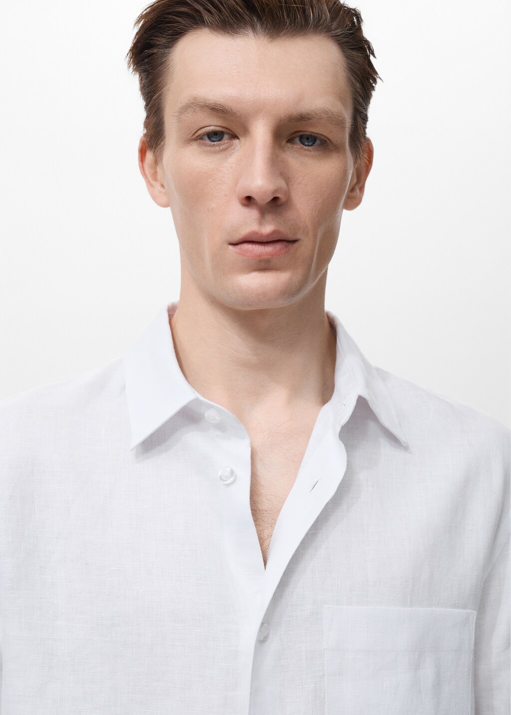 100% linen shirt with pocket 5 100% linen shirt with pocket