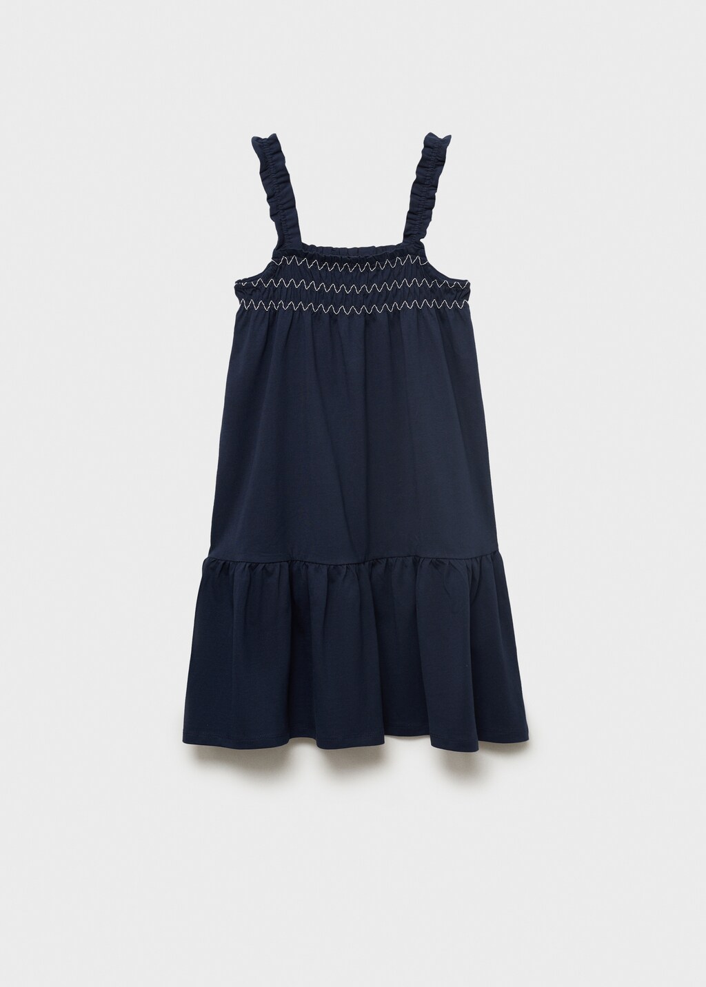 Embroidered flounce dress 4 Embroidered flounce dress