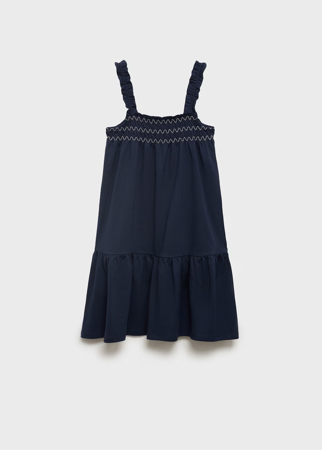 Embroidered flounce dress 6 Embroidered flounce dress