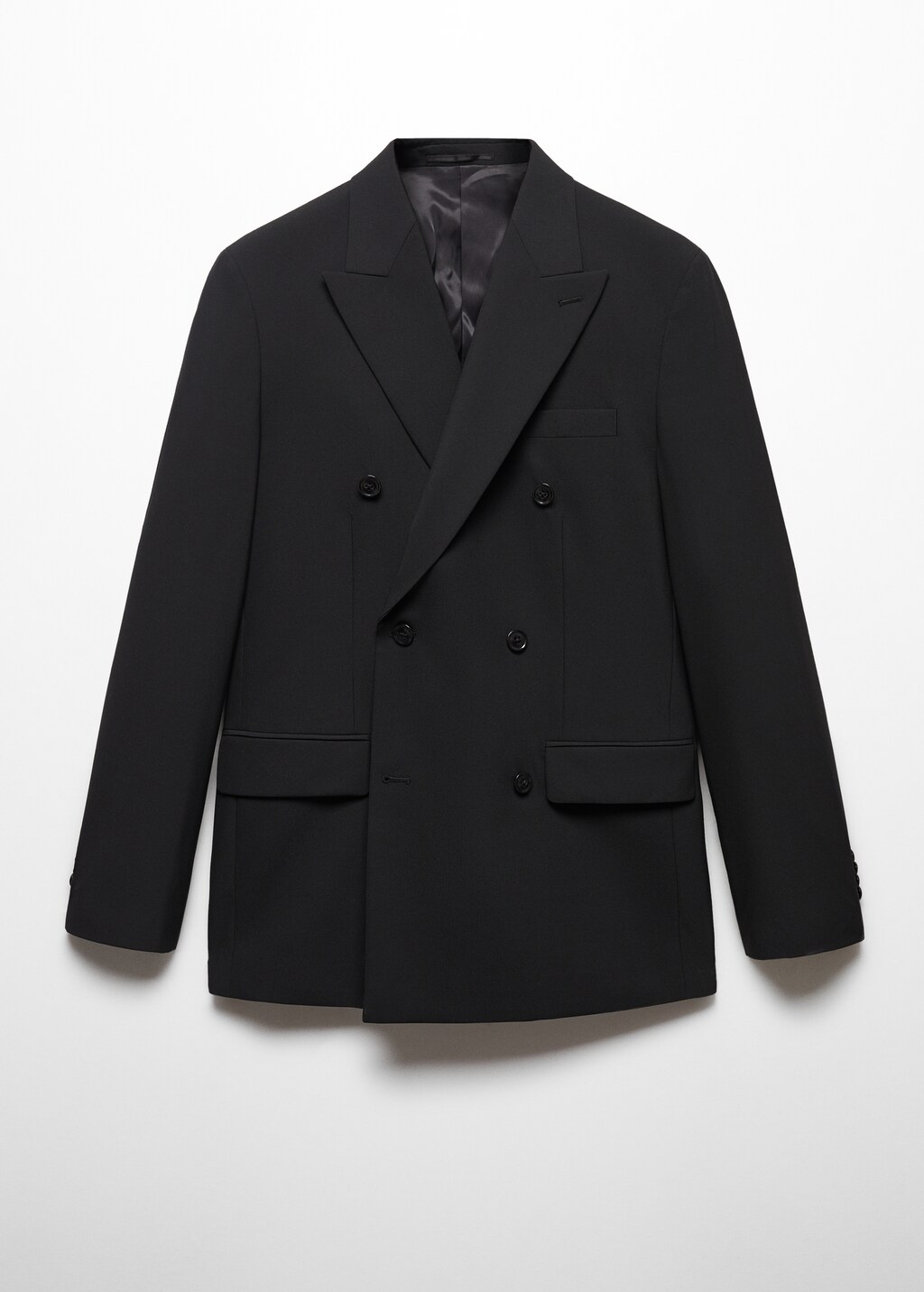 Slim fit double-breasted suit blazer 9 Slim fit double-breasted suit blazer