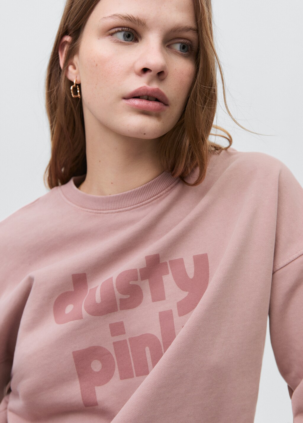 Cotton-blend printed sweatshirt 5 Cotton-blend printed sweatshirt