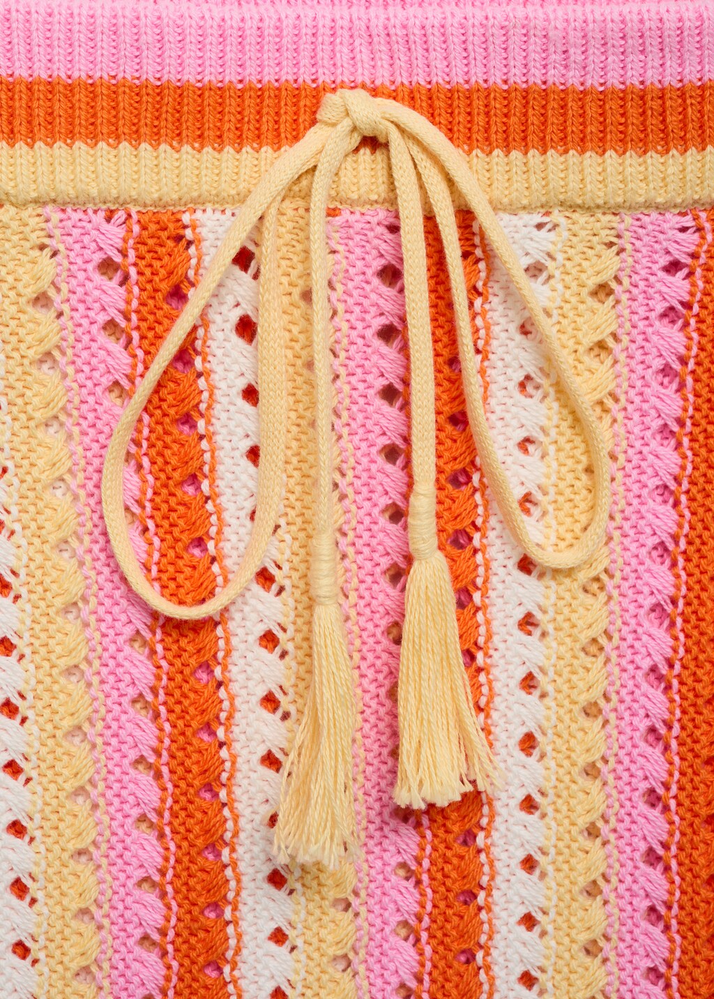 Two-tone striped crochet skirt 7 Two-tone striped crochet skirt