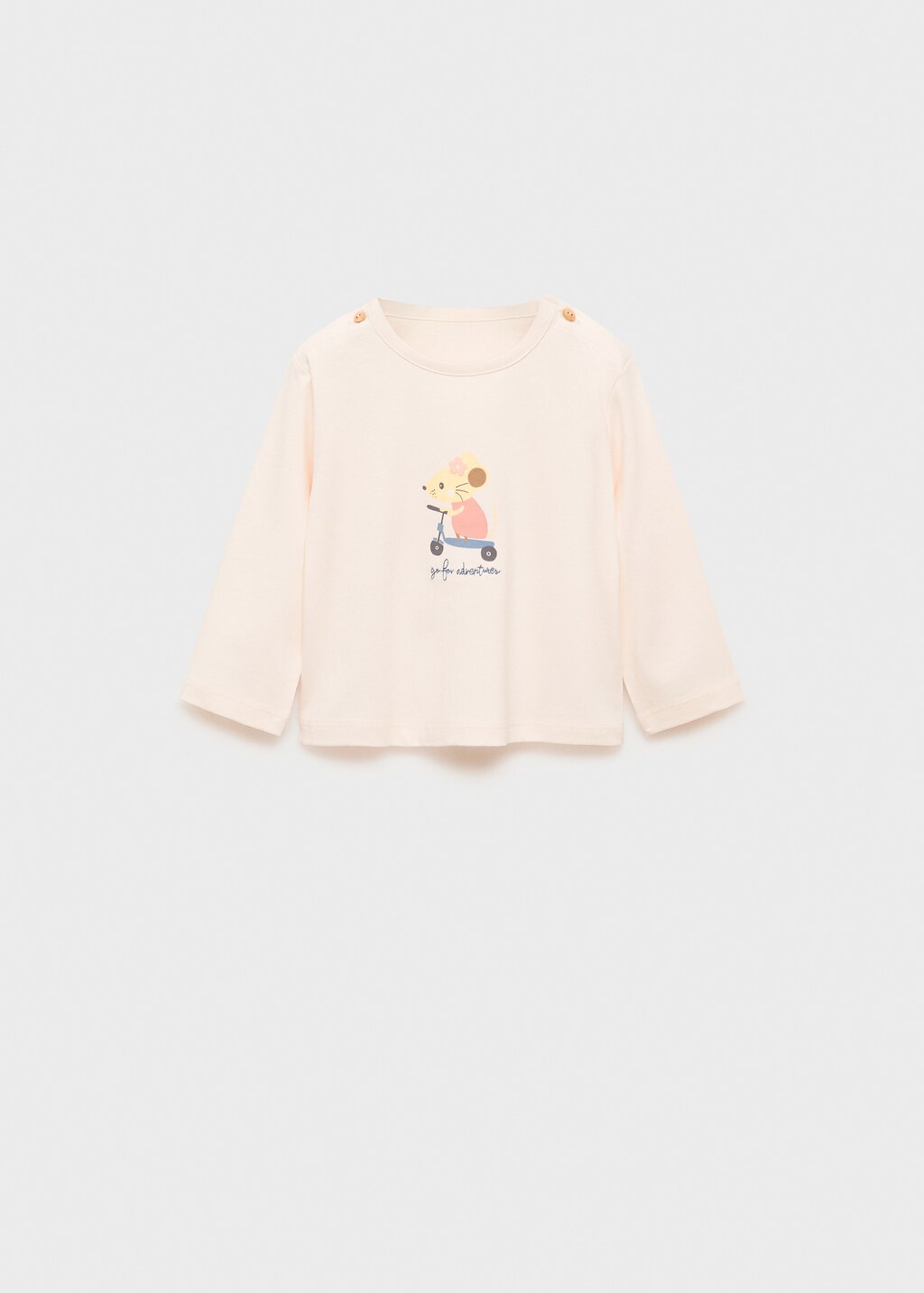100% cotton t-shirt with drawing