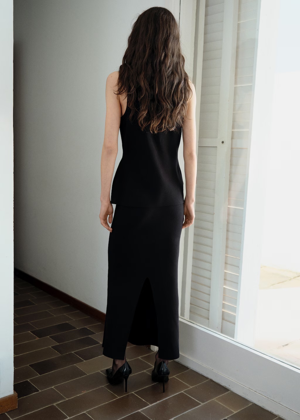 Fine knit midi skirt 4 Fine knit midi skirt