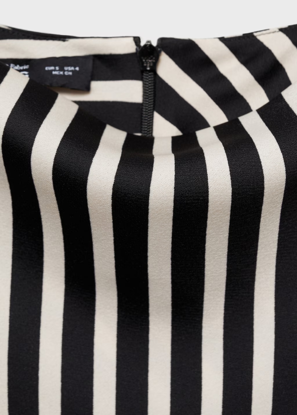 Striped perkins-neck blouse 9 Striped perkins-neck blouse