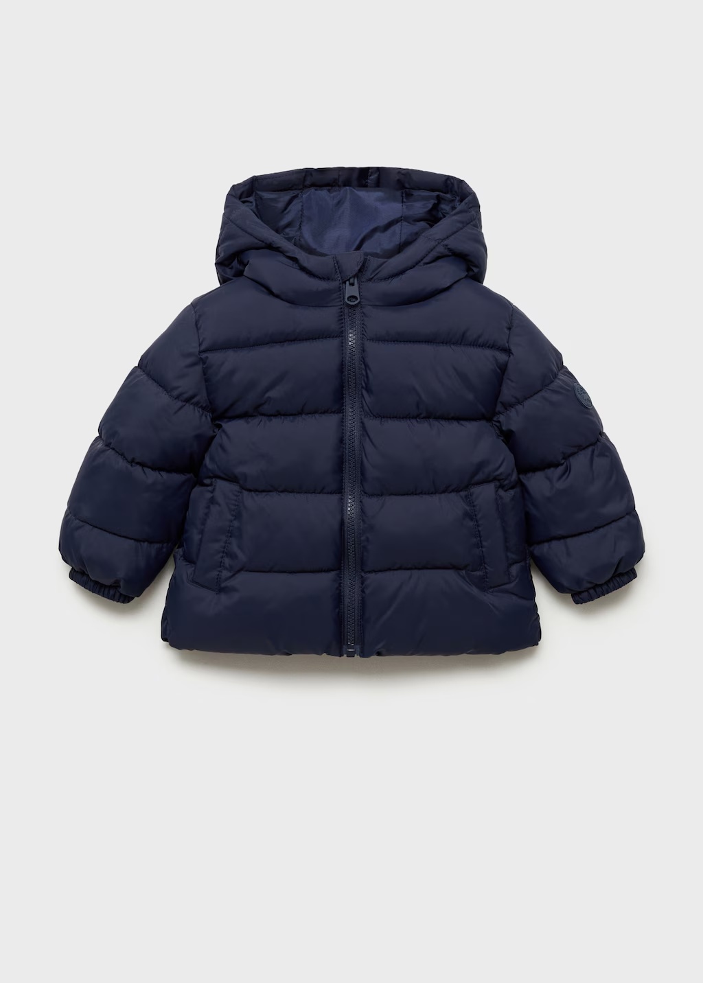 Hood quilted coat