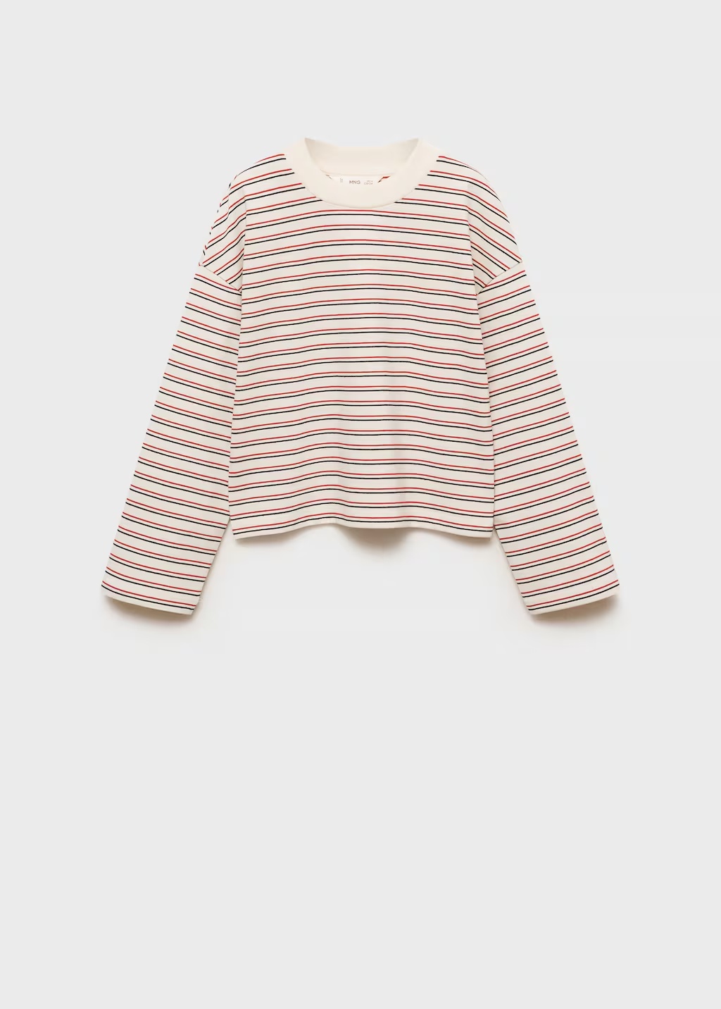 Striped print T-shirt 3 Striped print T-shirt