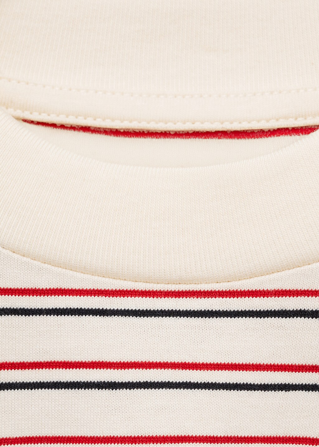 Striped print T-shirt 4 Striped print T-shirt