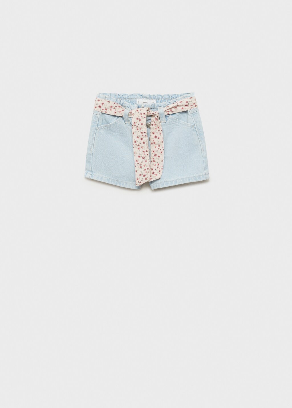 Denim shorts with belt 4 Denim shorts with belt