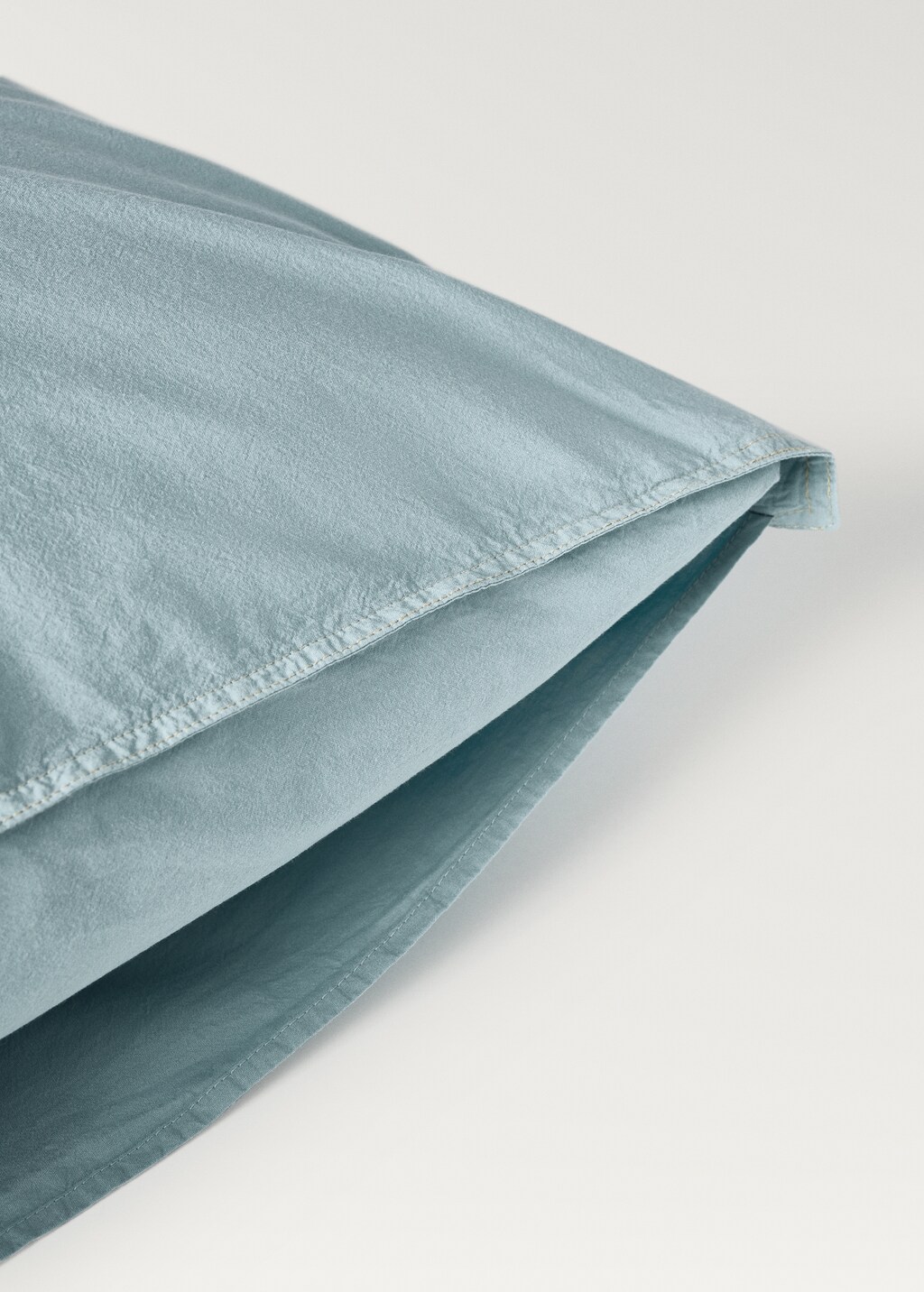 Children's washed cotton double-stitched pillowcase 60x60 cm 4 Children's washed cotton double-stitched pillowcase 60x60 cm