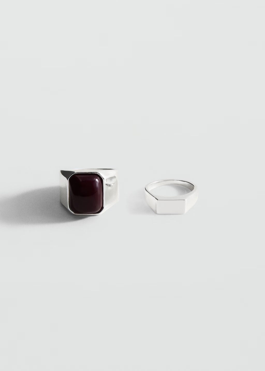 Set of 2 combined resin rings