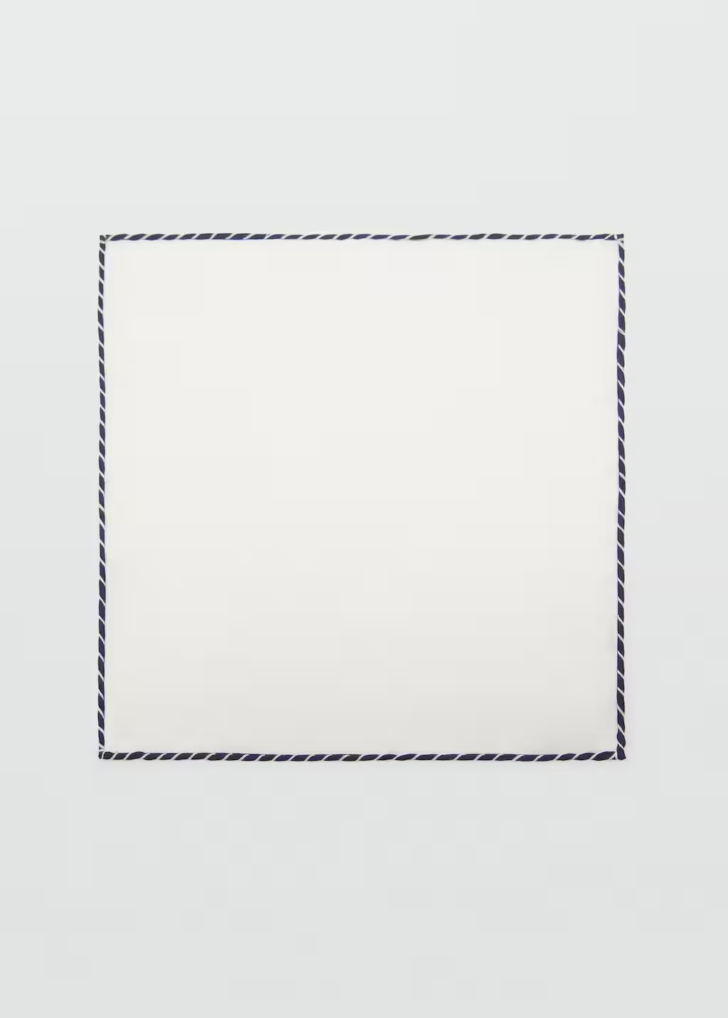 100% silk embroidered pocket handkerchief