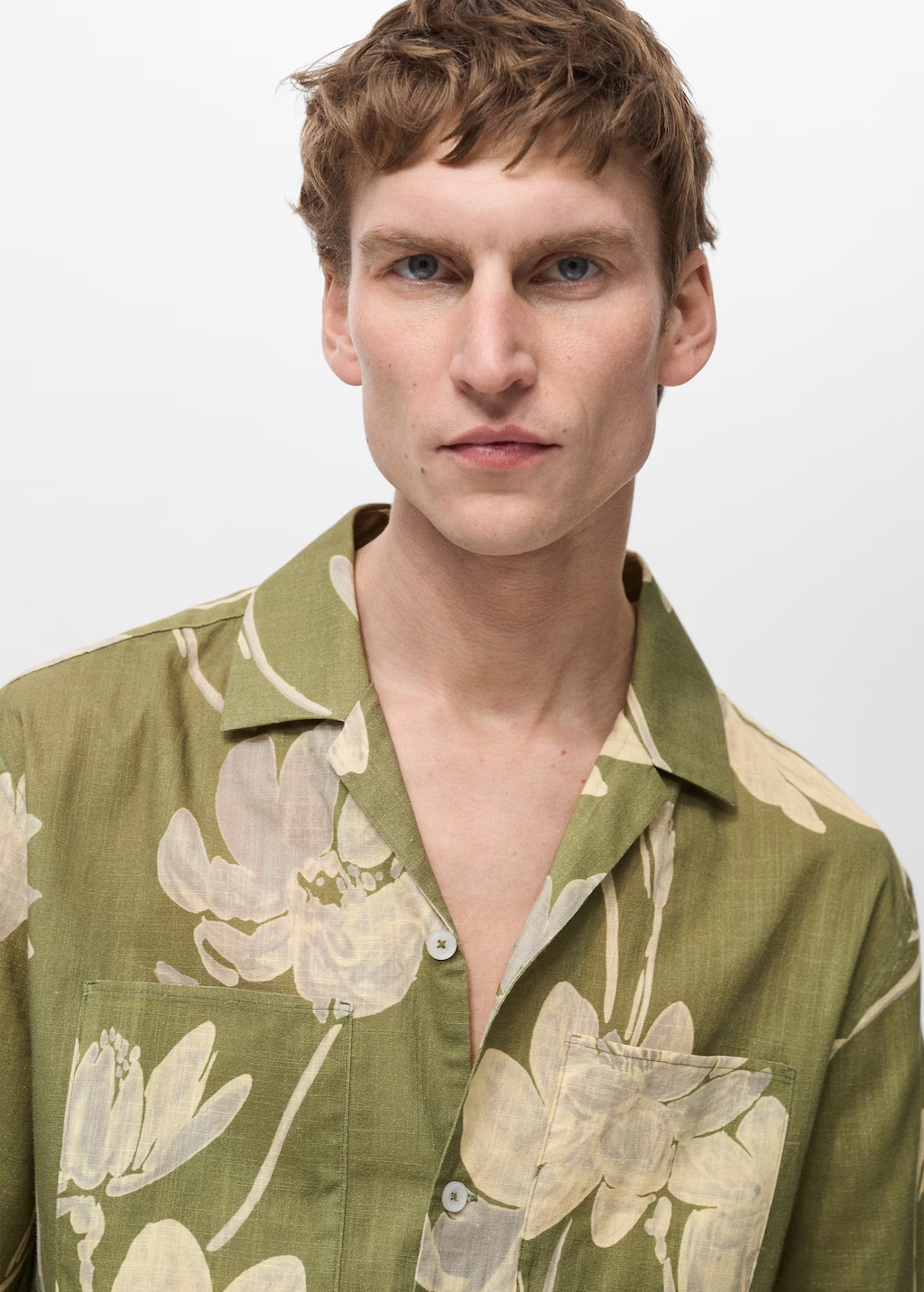Floral-print cotton shirt 5 Floral-print cotton shirt