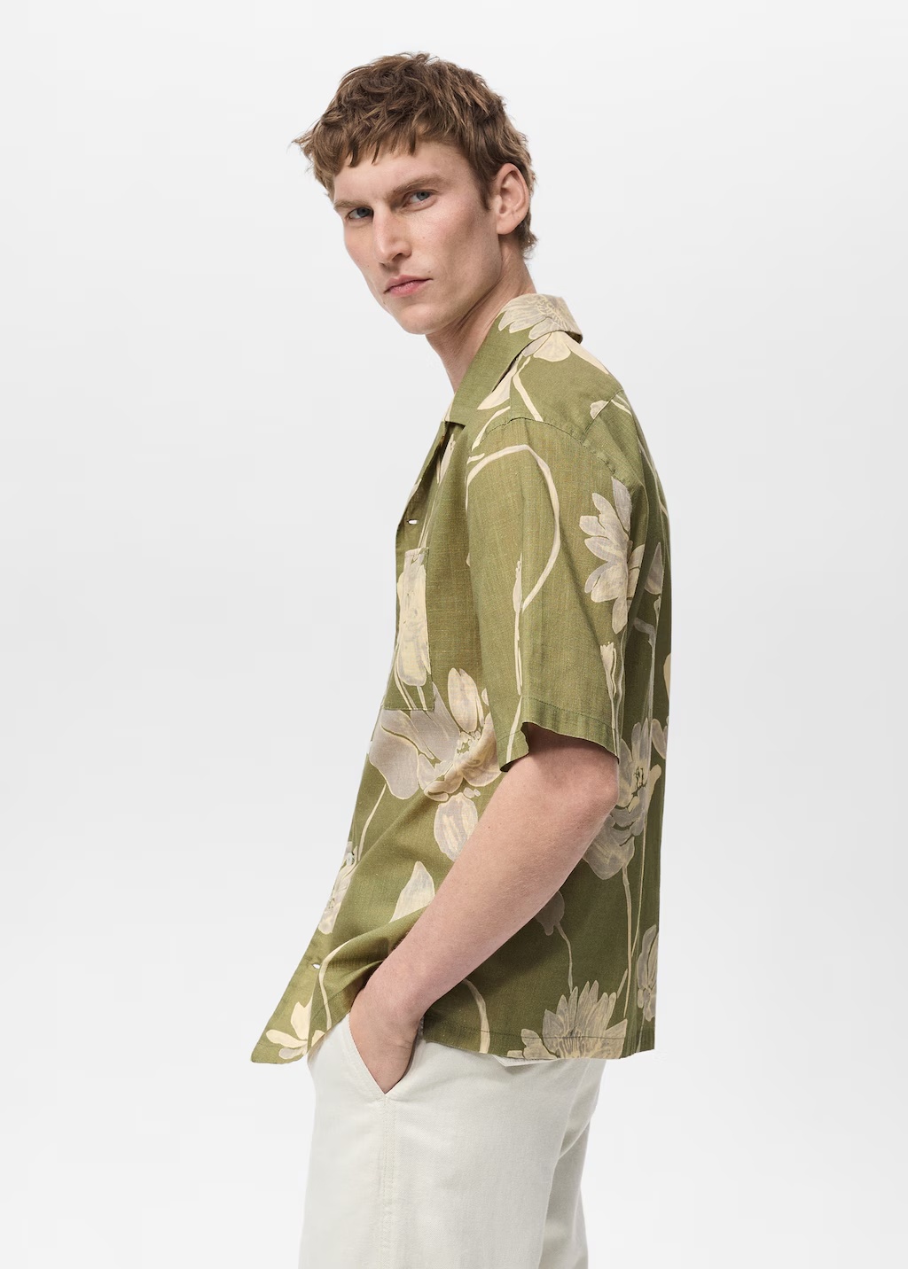 Floral-print cotton shirt 6 Floral-print cotton shirt