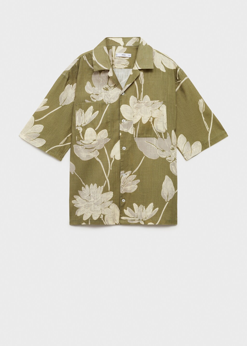 Floral-print cotton shirt 9 Floral-print cotton shirt