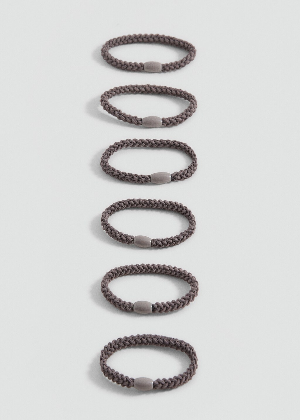 Pack 6 hair ties