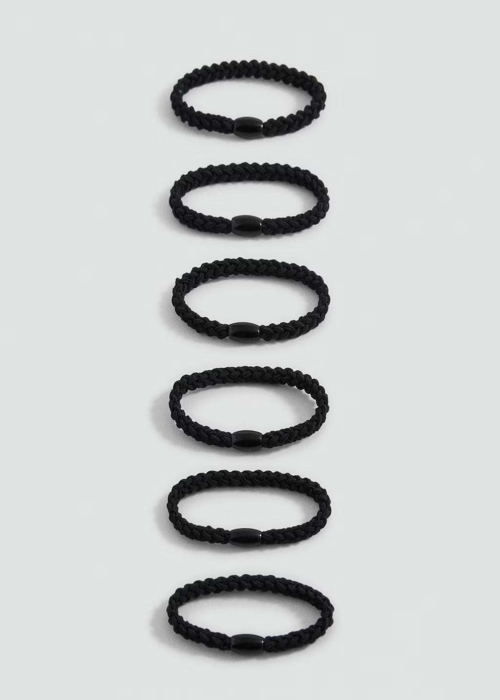 Pack 6 hair ties