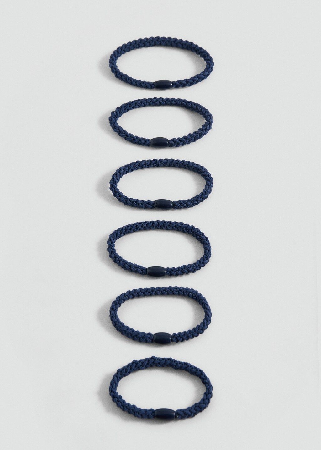 Pack 6 hair ties
