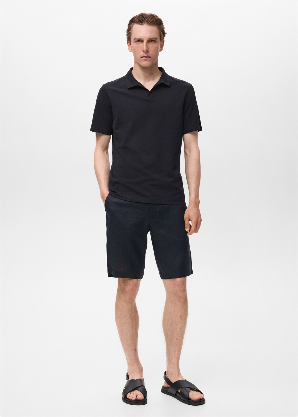 Cotton piqué polo shirt 3 Cotton piqué polo shirt