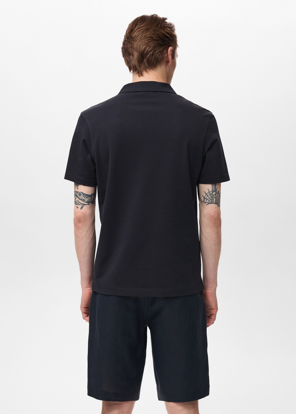 Cotton piqué polo shirt 4 Cotton piqué polo shirt