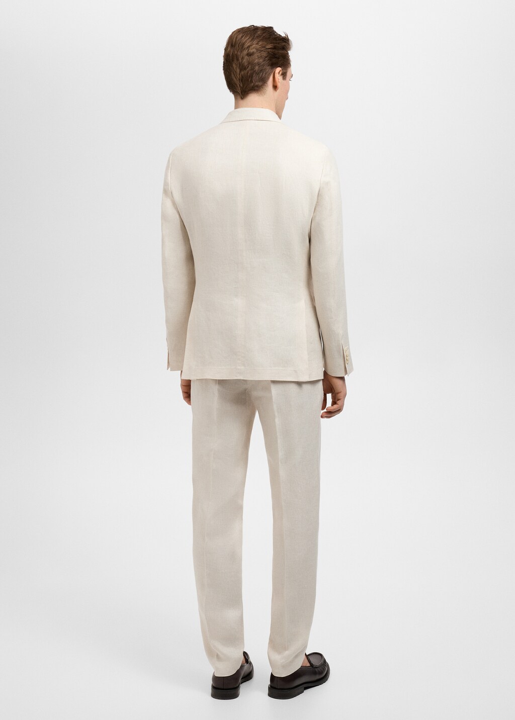 Amalfi 100% linen slim-fit suit blazer 4 Amalfi 100% linen slim-fit suit blazer