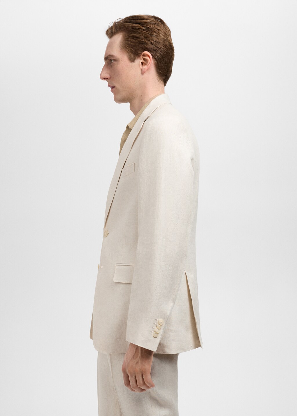 Amalfi 100% linen slim-fit suit blazer 6 Amalfi 100% linen slim-fit suit blazer