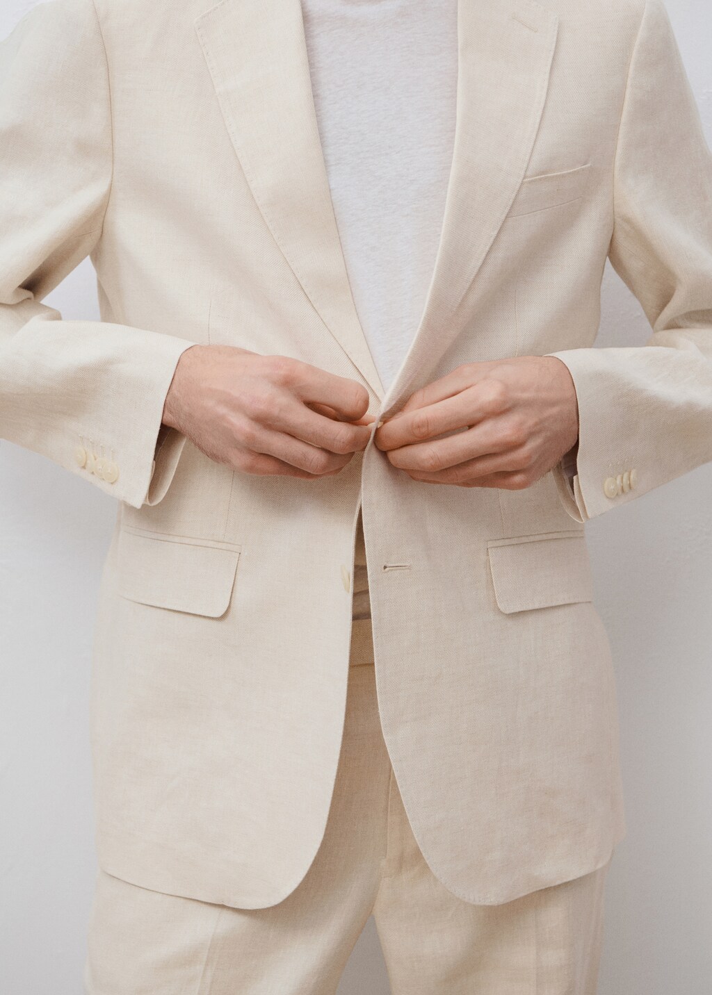 Amalfi 100% linen slim-fit suit blazer 8 Amalfi 100% linen slim-fit suit blazer