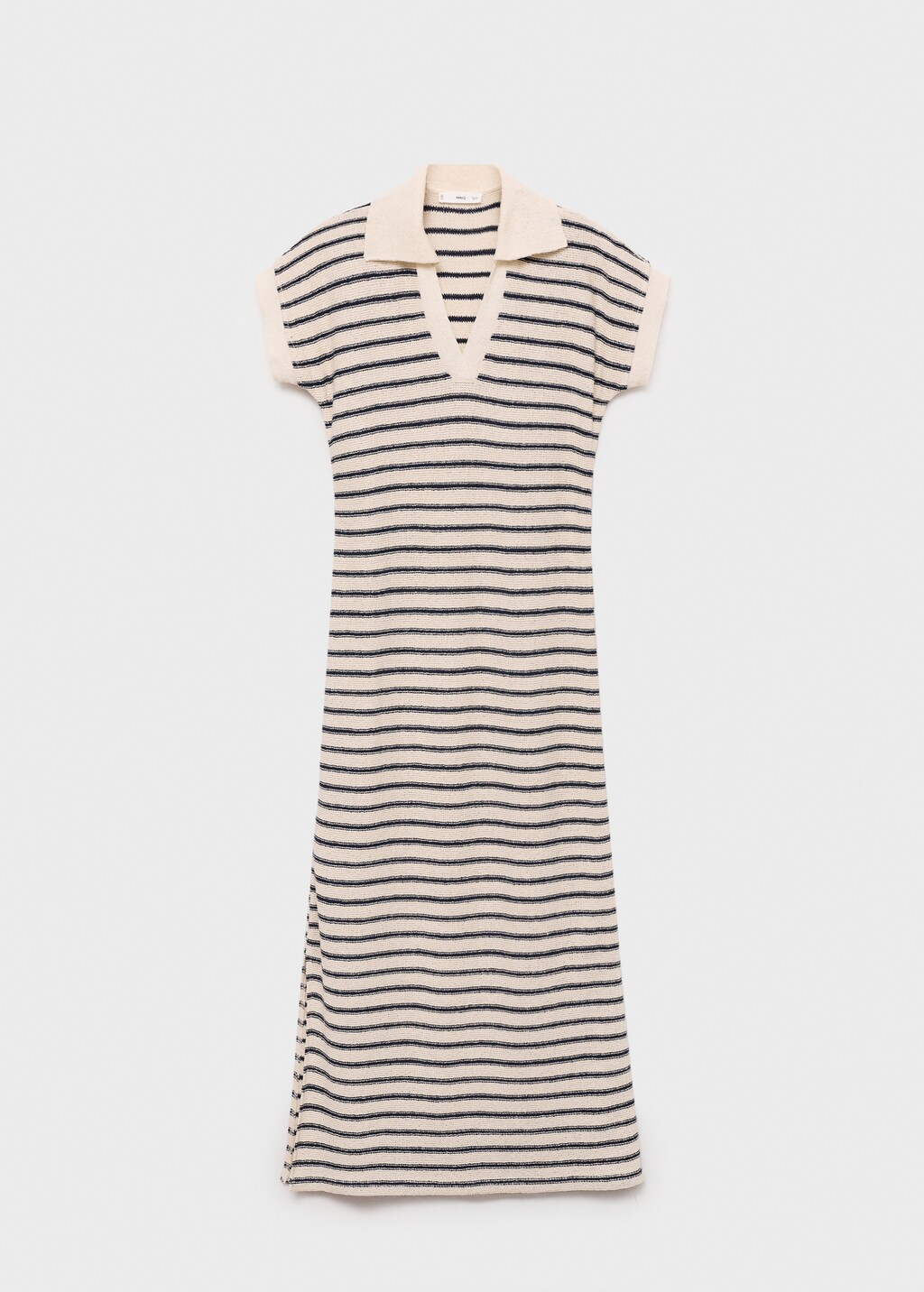 Long striped knitted dress 8 Long striped knitted dress