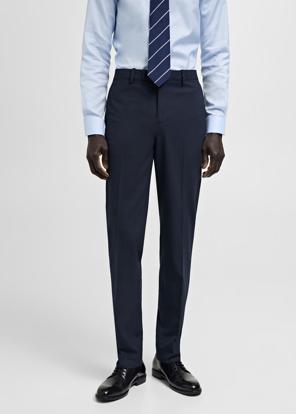 Milan slim-fit suit pants