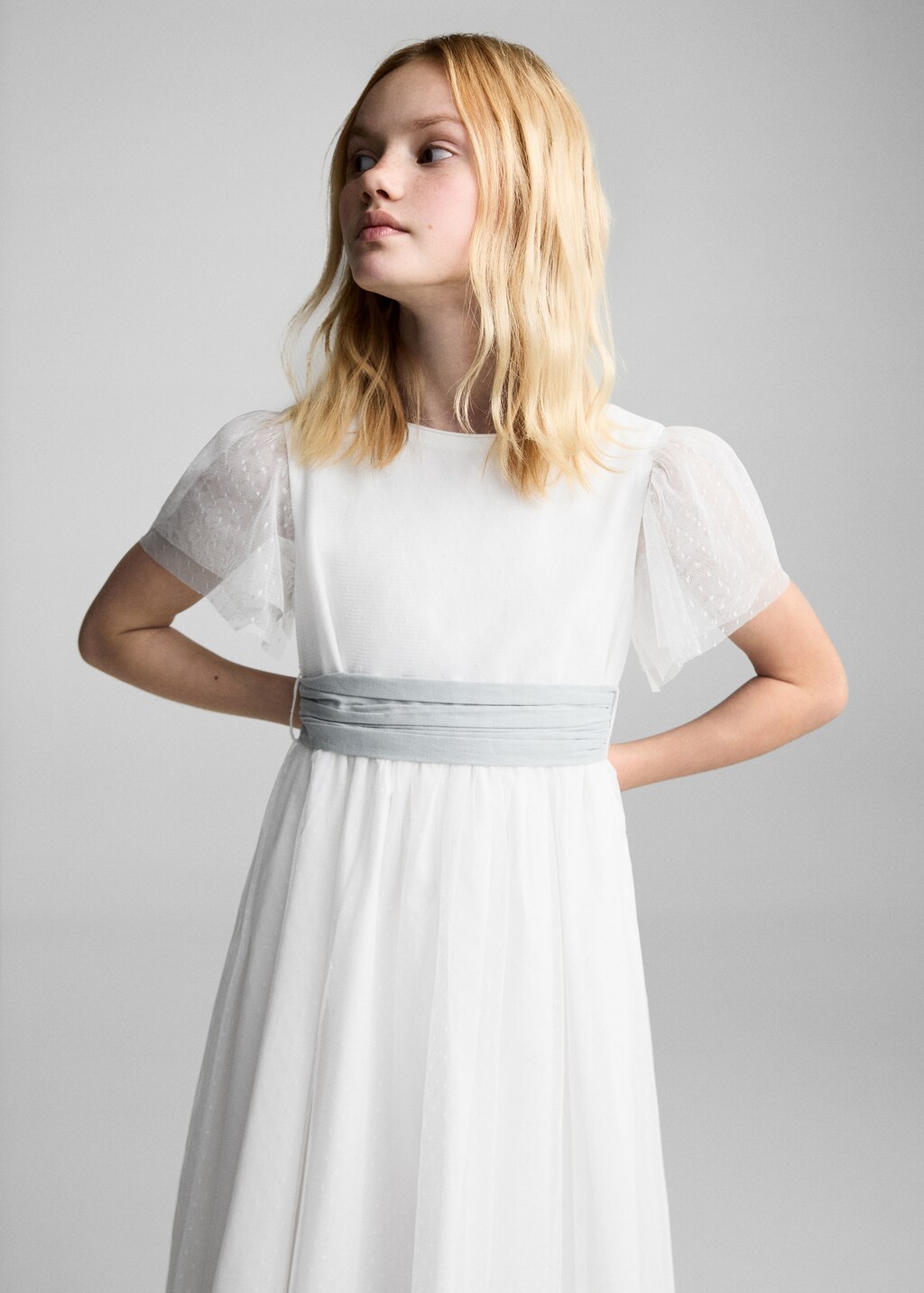 Bow Plumeti dress